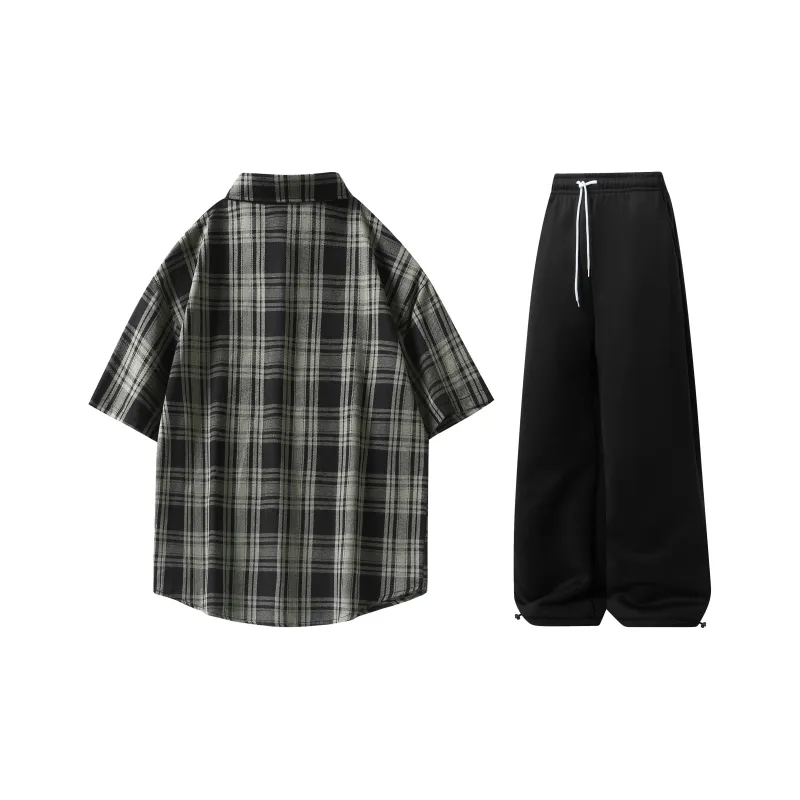 A.X.S.K Shirt Matching Set Unisex-13