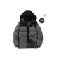[Includes Hook-and-Loop]Dark Gray & Black (04 Round Explorer Chest Logo)