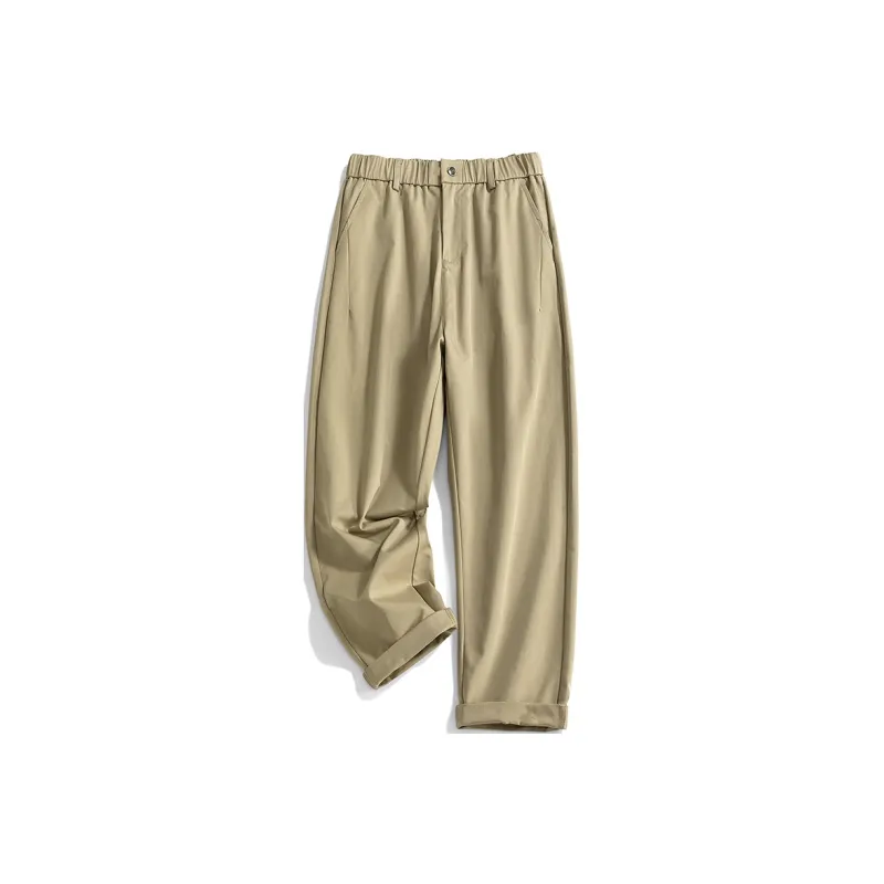 HCHUICHENG Casual Pants Unisex Army Green-7