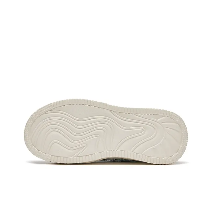 HR Low Top Skateboard Shoes Women's Beige Blue-4