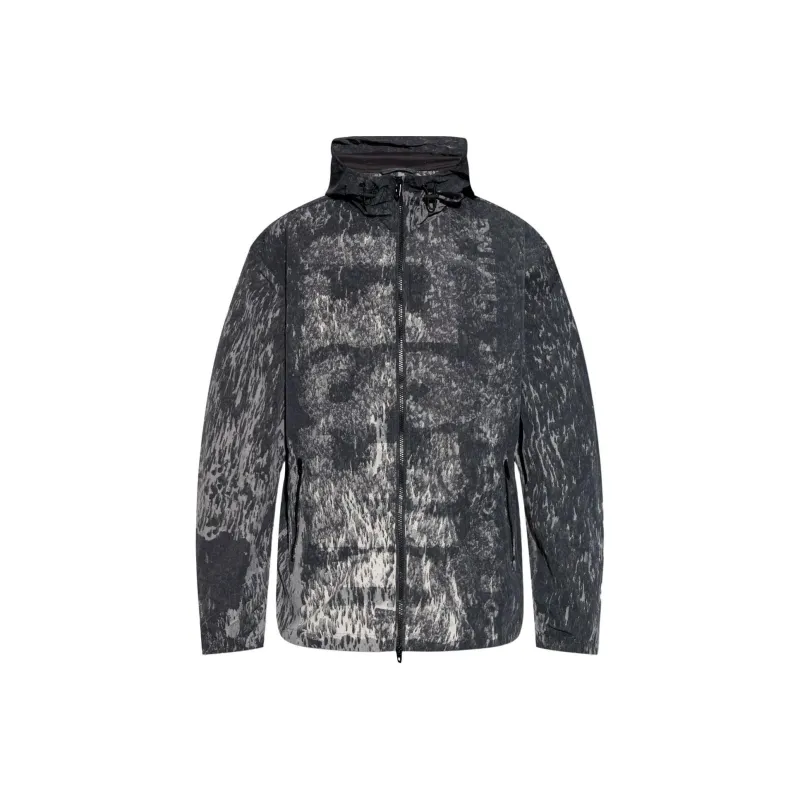 DIESEL J Brick Hooded Zipped Jacket-0