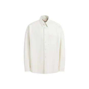 MARNI Long sleeve Leather Shirt