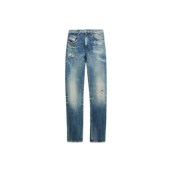 DIESEL 2019 D Strukt Distressed Jeans