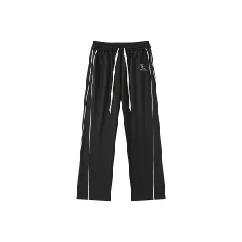 NOOING Casual Pants Unisex Black