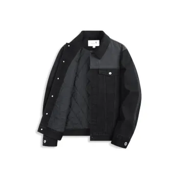 Dance With Wolves Jackets Coats Men's Black