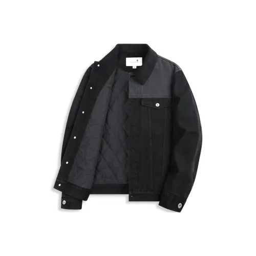 Dance With Wolves Jackets Coats Men's Black