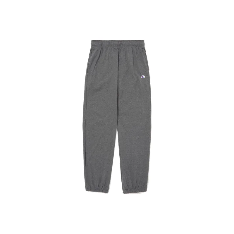 Champion Knitted Sports Pants Unisex Dark Gray-0