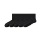 [5 Pack/10A Antibacterial Mulberry Silk]5 Pack Black