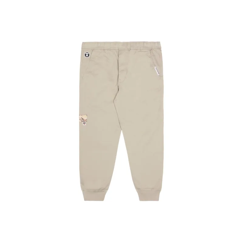 Aape Logo appliqué Cotton Track Pants-0