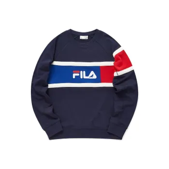FILA FUSION STAPLEPIGEON Sweatshirt Men's Navy Blue