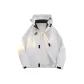 Glacier White[Single Layer Coat]