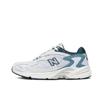 New Balance NB 725 Anti Slip Wear Resistant Low Top Casual Sprint Running Shoes Men's White Green
