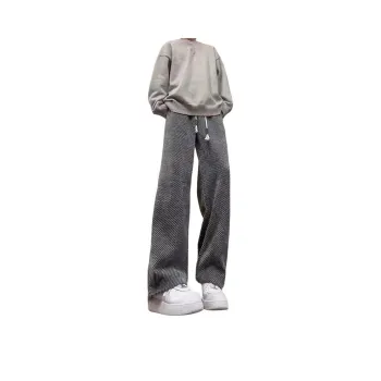 KIRHNE Casual Pants Unisex Black