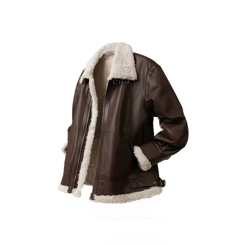 ASEDE Leather Jackets Unisex-7