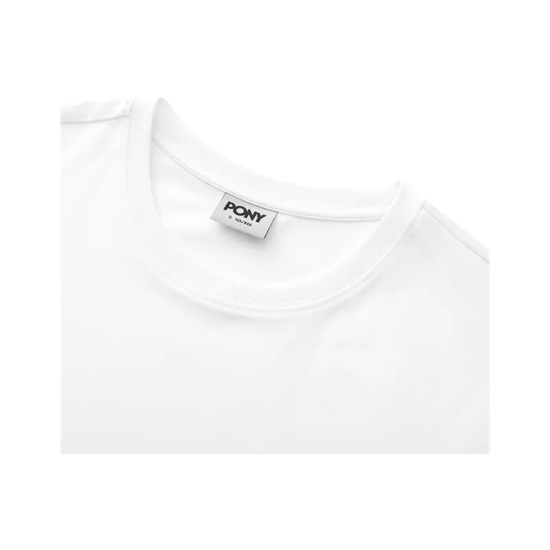 Pony T Shirts Unisex White-3