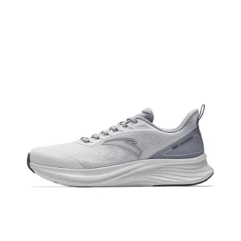 Anta Slip Resistant And Breathable Low Top Casual Running Shoes Men's Gray