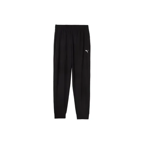 PUMA RAINING PANT Knitted Sports Pants Unisex Black