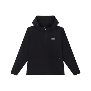 361° Trench Coat Men's Super Black