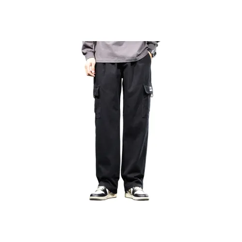 Jeep Jeans Men Black Fleece-Lined