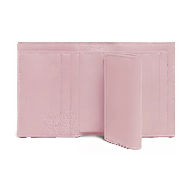 CELINE Grained Calfskin Card Holder, Wallet Small Size Women's Peony Red/Rouge Red-3