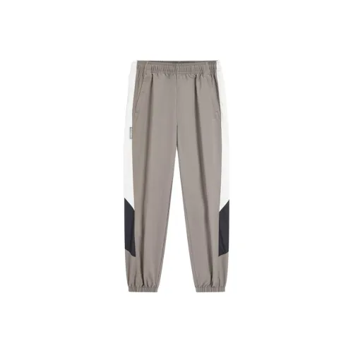 XTEP Knitted Sports Pants Men's Thunderstorm Gray