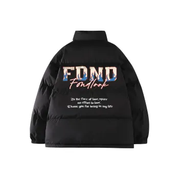 FONDLOOK Puffer Jackets Unisex