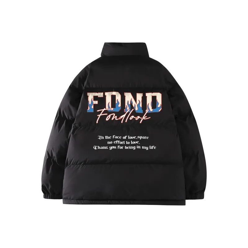 FONDLOOK Puffer Jackets Unisex-0