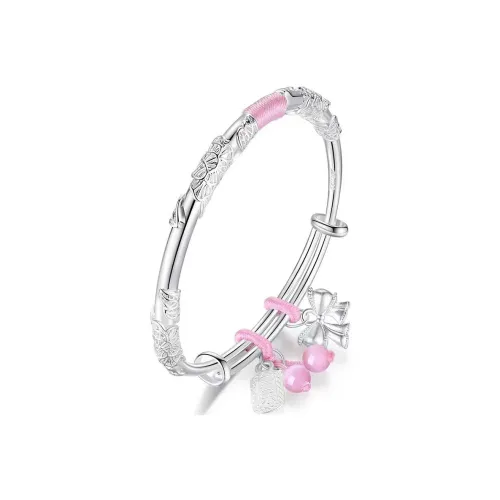U state 999 Fine Silver Sterling Silver Bracelets Women's