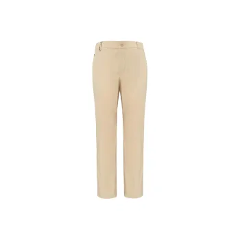 LI NING 1990 Golf Series Casual Pants Men Milk Umber
