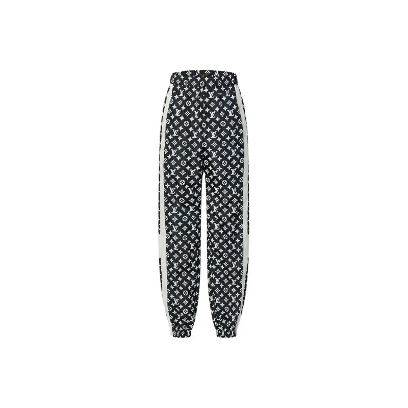LOUIS VUITTON Monogram Printed Technical Track Pants-0
