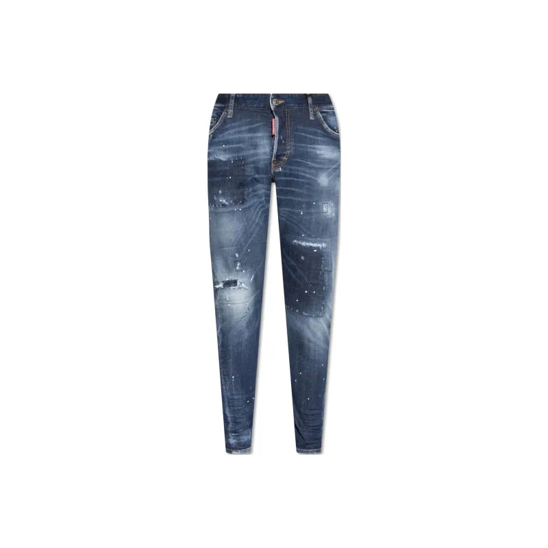 DSQUARED 2 Distressed Faded Effect Jeans-0