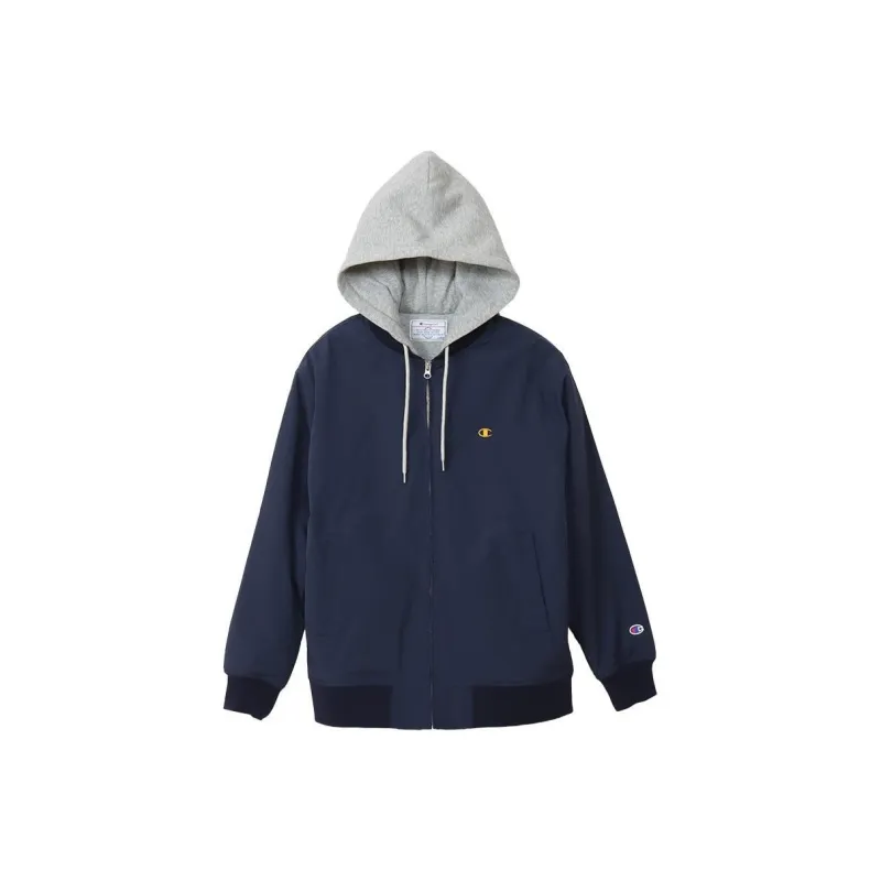 Champion FW24 Jackets Coats Men's Dark Marine Blue-0