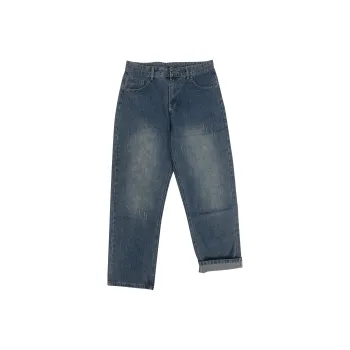 FONDLOOK Versatile Wide Inseam Pants Men's