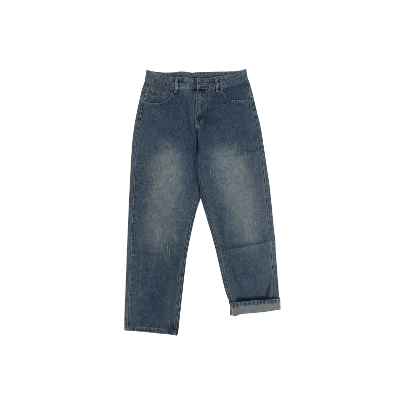 FONDLOOK Versatile Wide Inseam Pants Men's-0