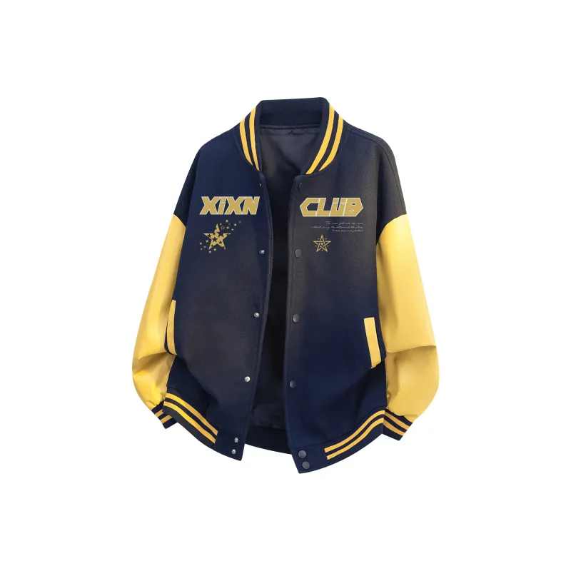 XIXN Baseball Jacket Unisex Pink-2