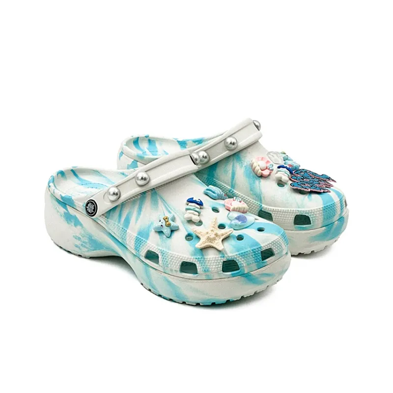 OUBT Summer Ocean Baby Clogs Women's Ink Blue-5