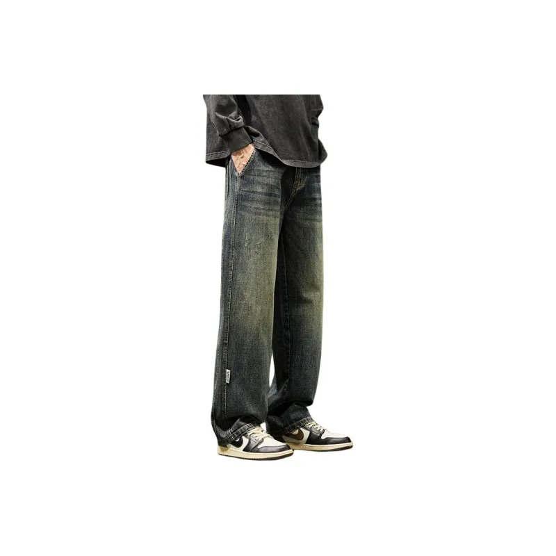 FASTFISH Jeans Men Blue-0