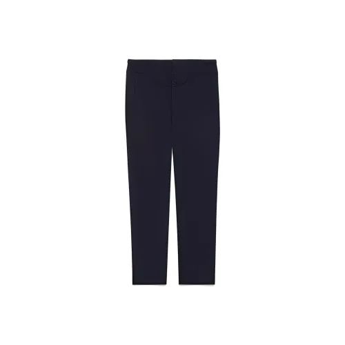 SAINT LAURENT Button Detailed Straight Leg Pants