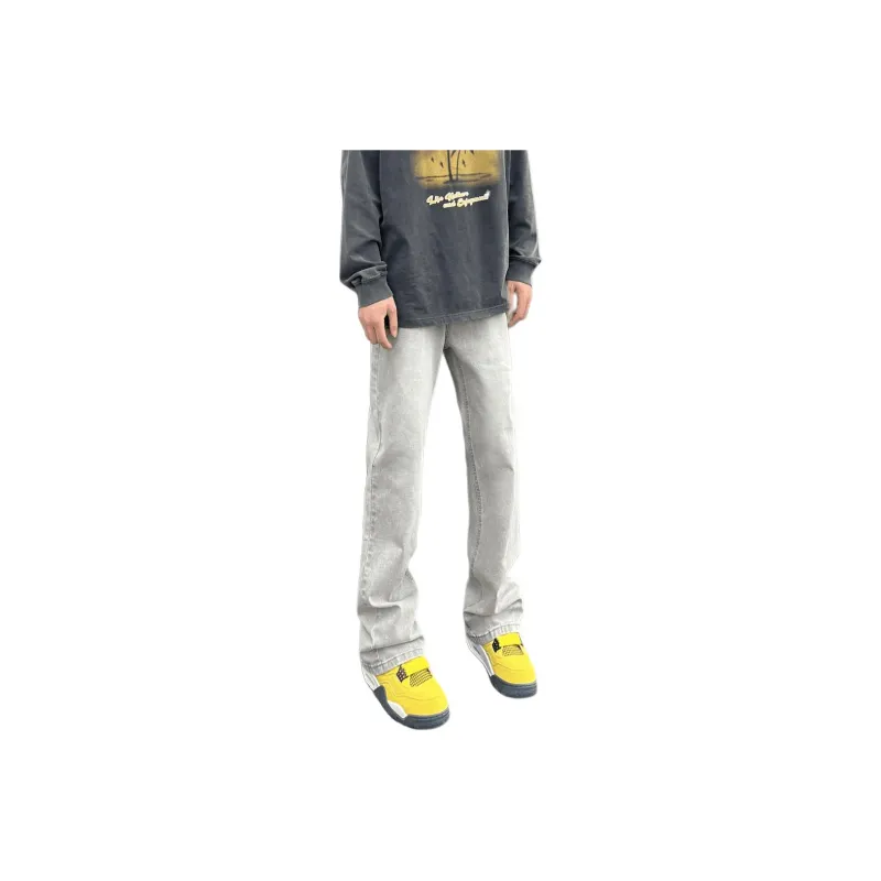 NEVER RULE Jeans Unisex-13