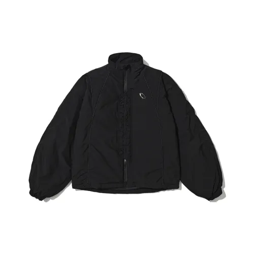 VULCAN STORE 블랙 남녀공용 패딩 점퍼