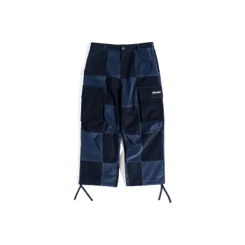 PHANTACI Casual Pants Men Blue