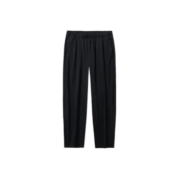 Anta Basketball Collection Knitted Sweatpants Men's Basic Black