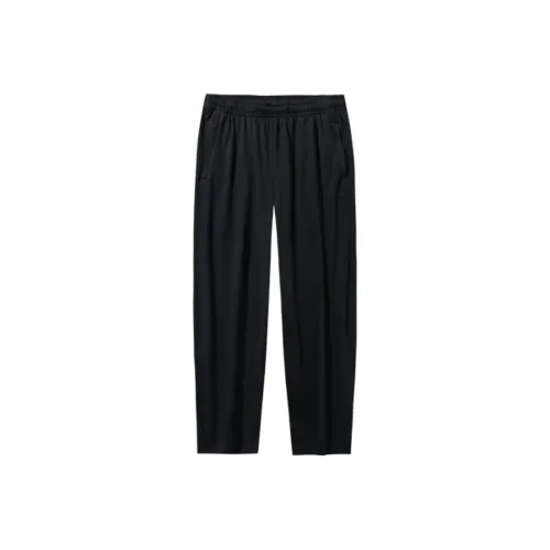 Anta Basketball Collection Knitted Sweatpants Men's Basic Black