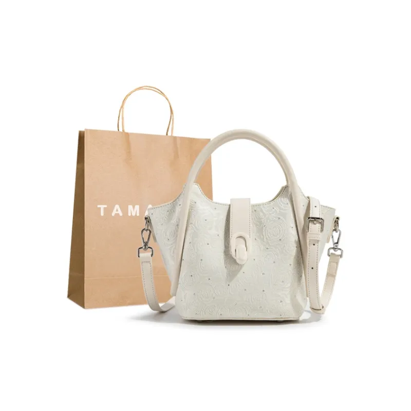 TAMATHA Polyurethane Synthetic Leather Fashion Soft Style Bucket Bag Crossbody Handbag Regular Women's Multicolor-7