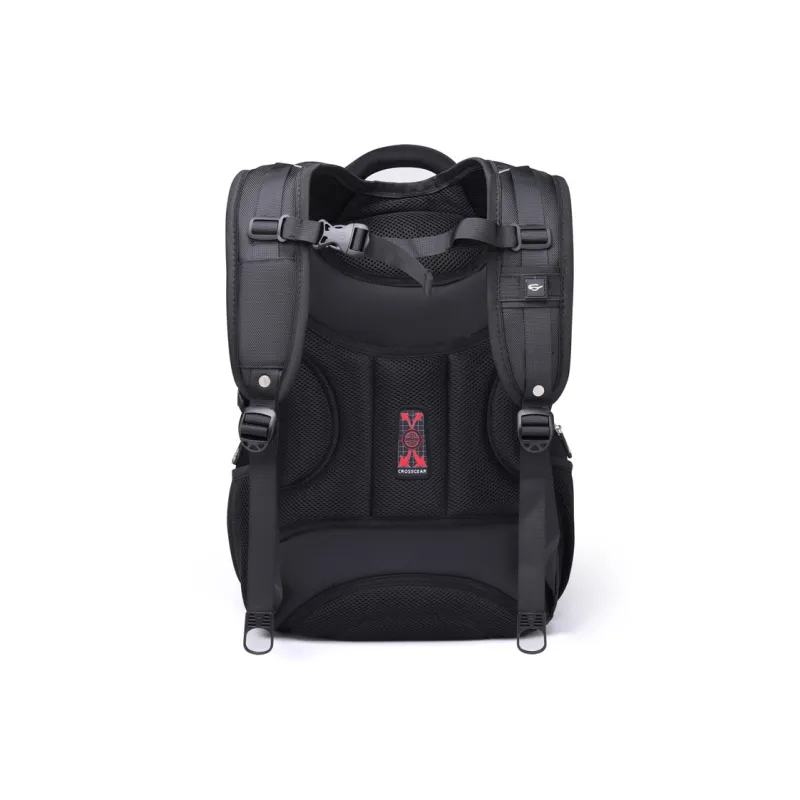 CROSSGEAR Fabric Backpack Unisex Black-3
