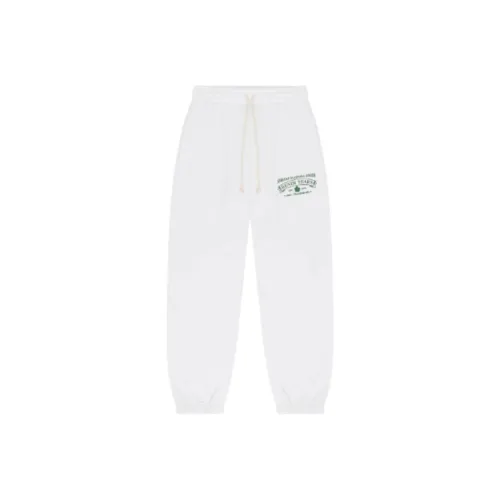 Denim Tears SS24 Knitted Sweatpants Unisex White