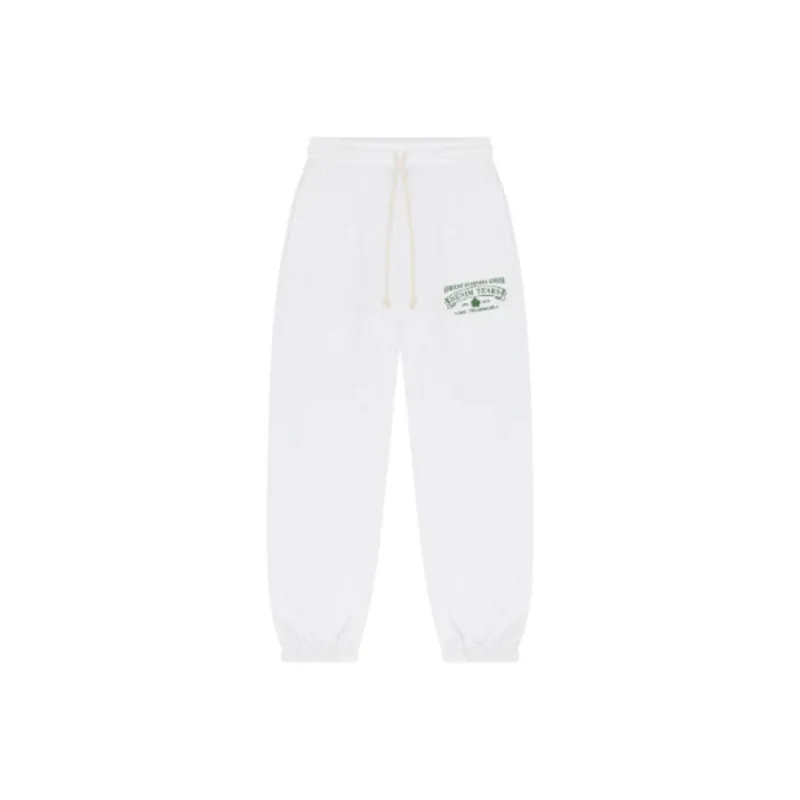 Denim Tears SS24 Knitted Sweatpants Unisex White-0