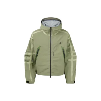 GUUKA TECH Trench Coat Unisex Light Army Green