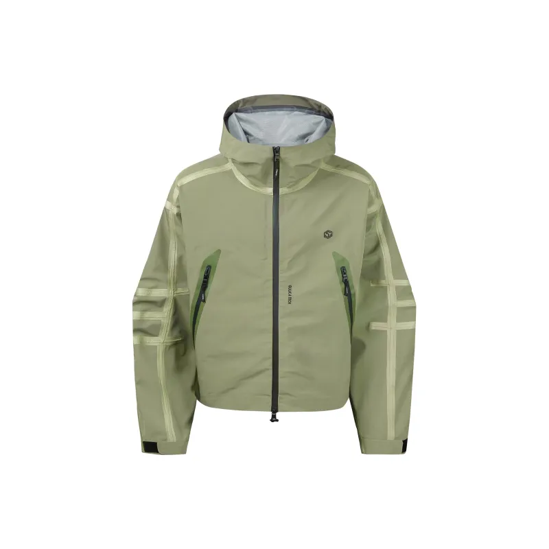 GUUKA TECH Trench Coat Unisex Light Army Green-0