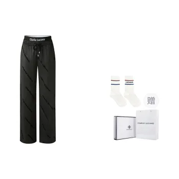Charlie Luciano Casual Pants Unisex Black